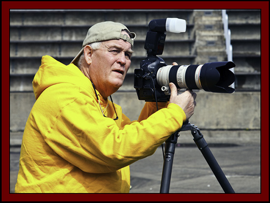 Kiro with Camera in the field - NSSP 2011