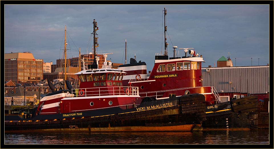 Working boats - members of the tug fleet