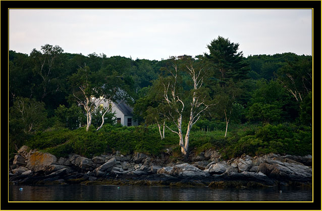 View towards shore