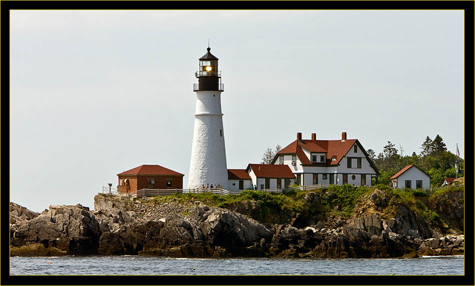 Portland Head Light to port