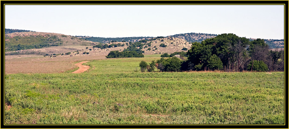 View at Antelope Flats - Wichita Mountains Wildlife Refuge