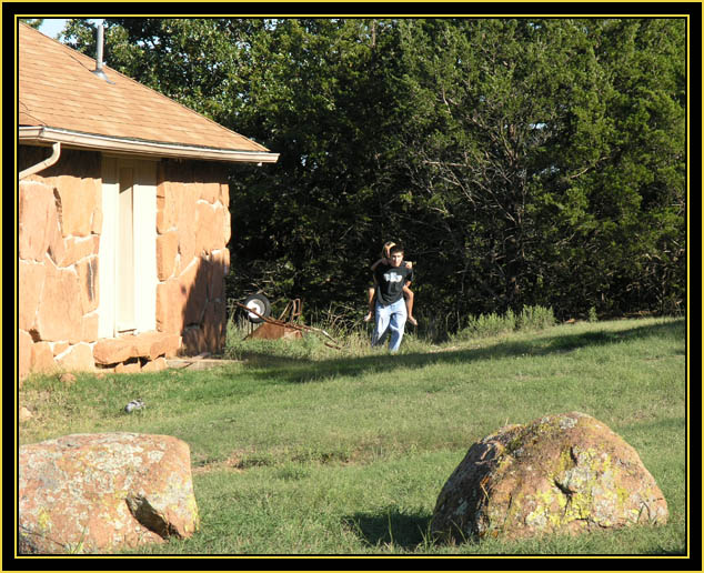 Ms. KK's Photograph of James & Abigail - Wichita Mountains Wildlife Refuge