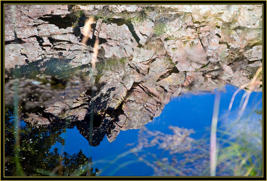 Ledge View Reflected - Wichita Mountains Wildlife Refuge