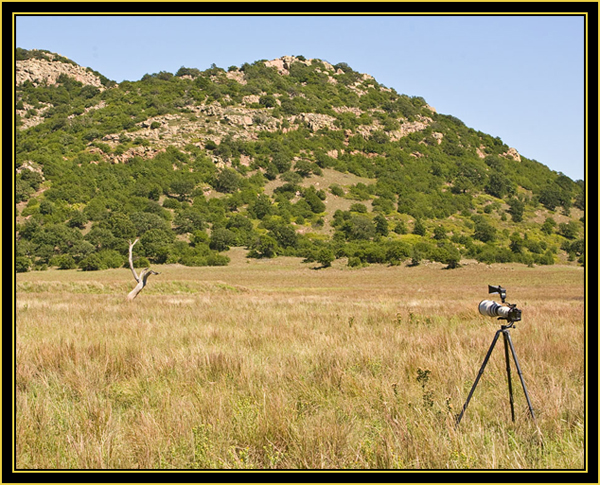 View while Seeking out the American Kestrel - Wichita Mountains Wildlife Refuge