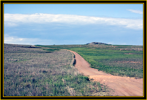 View in the Special Use Area - Wichita Mountains Wildlife Refuge