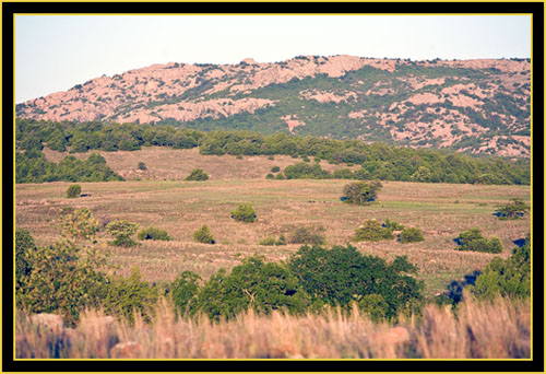 Morning in the Wichita Mountains Wildlife Refuge