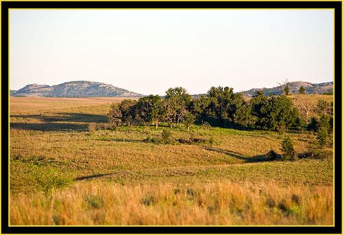 Morning in the Wichita Mountains Wildlife Refuge