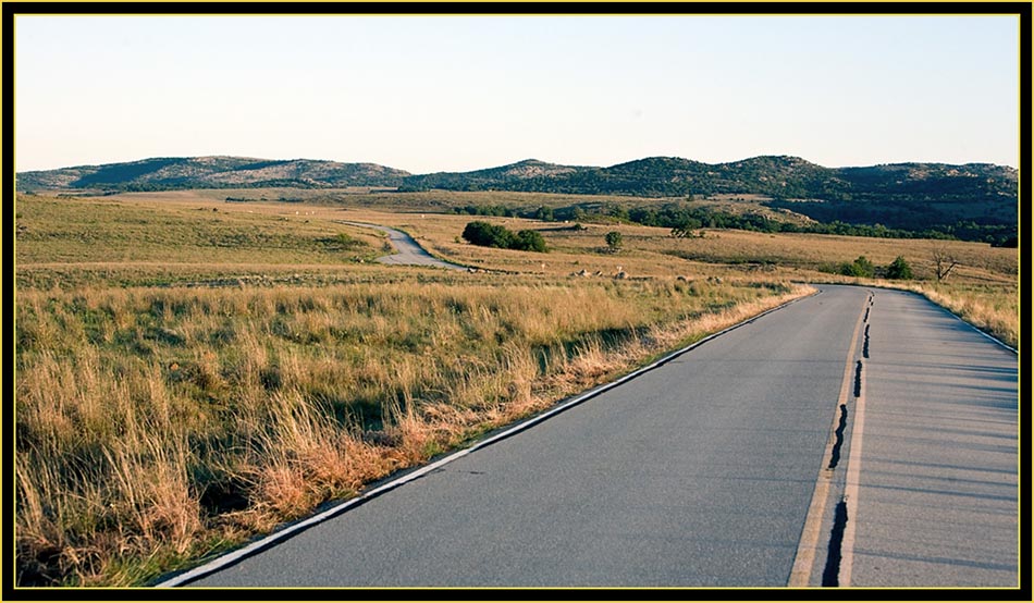 Open Country - Oklahoma Landscape - Wichita Mountains Wildlife Refuge