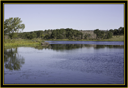 View at French Lake - On the Water - Wichita Mountains Wildlife Refuge