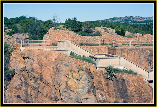 At the Dam - Quanah Parker Lake- Wichita Mountains Wildlife Refuge