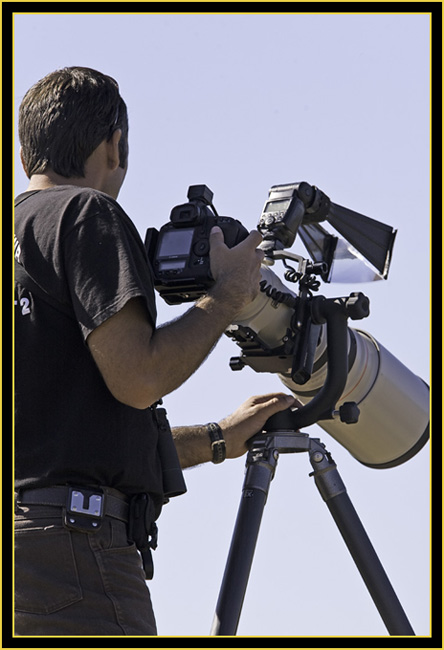 Rob Scoping out the Area - Wichita Mountains Wildlife Refuge