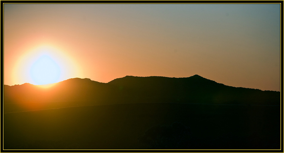 Sunset - Wichita Mountains Wildlife Refuge