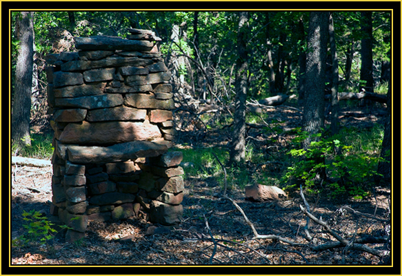 Homestead Remains - Wichita Mountains Wildlife Refuge