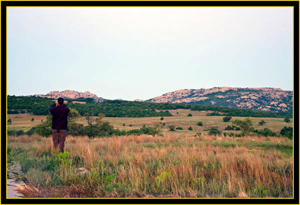 Rob on the Visual Hunt - Wichita Mountains Wildlife Refuge