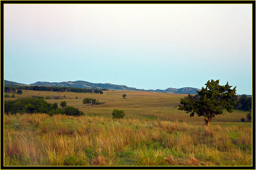 Land & Sky - Oklahoma Landscape - Wichita Mountains Wildlife Refuge