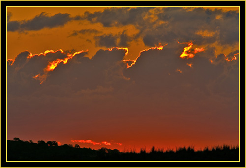 Sunrise in the Refuge - Wichita Mountains Wildlife Refuge