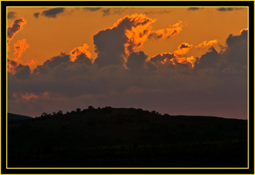 Refuge Sunrise - Wichita Mountains Wildlife Refuge