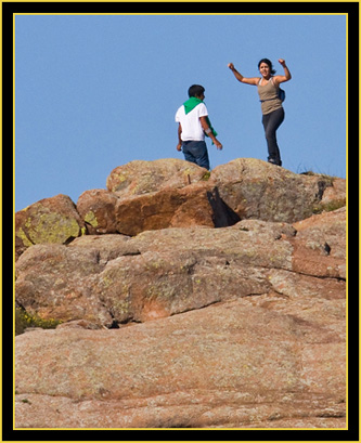 Success! At the Summit - Wichita Mountains Wildlife Refuge