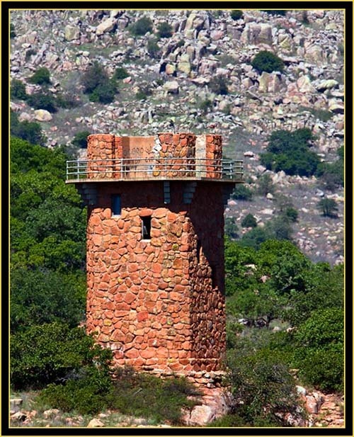 Tower View at Jed Johnson Lake - Wichita Mountains Wildlife Refuge