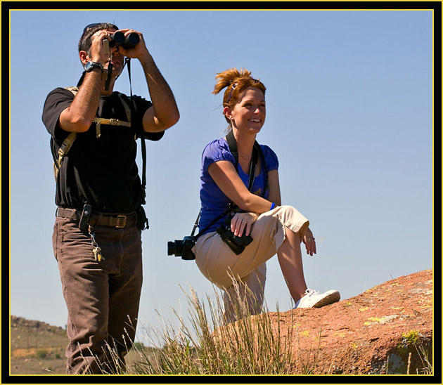 Rob & Ms. KK - Wichita Mountains Wildlife Refuge