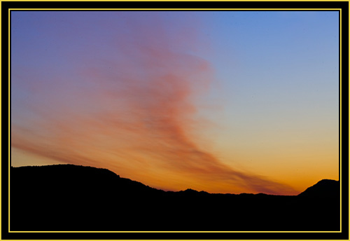 Post Sunset - Wichita Mountains Wildlife Refuge