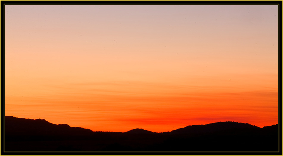 Post Sunset - Wichita Mountains Wildlife Refuge