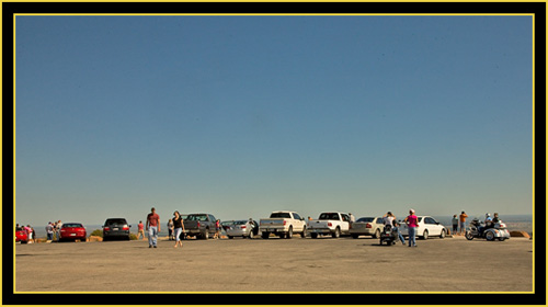 Parking Area, Summit of Mount Scott - Wichita Mountains Wildlife Refuge