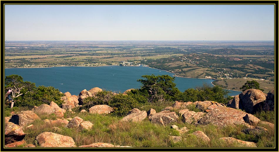 View from Mount Scott - Wichita Mountains Wildlife Refuge