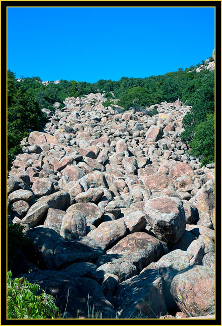 River of Boulders - Mount Scott - Wichita Mountains Wildlife Refuge