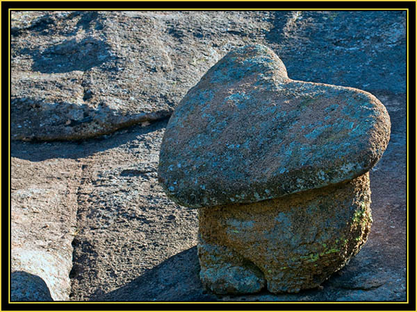 Heart Rock - Wichita Mountains Wildlife Refuge