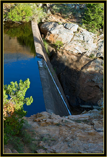 The Dam at Treasure Lake - Wichita Mountains Wildlife Refuge