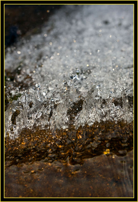 Water at the Dam - Treasure Lake - Wichita Mountains Wildlife Refuge