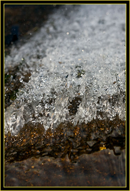 Water at the Dam - Treasure Lake - Wichita Mountains Wildlife Refuge