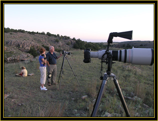 Awaiting Sunset - Wichita Mountains Wildlife Refuge