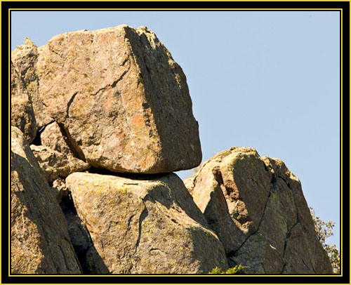 Rock Formation - Wichita Mountain Wildlife Refuge