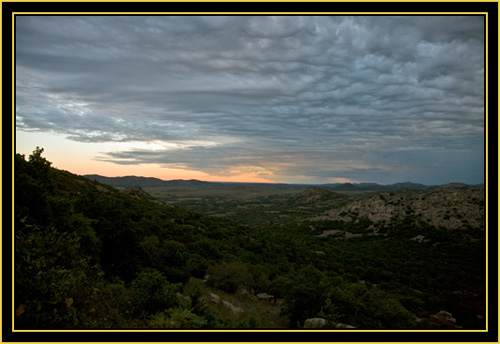 Wichita Mountains from Mount Scott - Wichita Mountains Wildlife Refuge