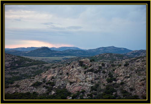 Wichita Mountains from Mount Scott - Wichita Mountains Wildlife Refuge