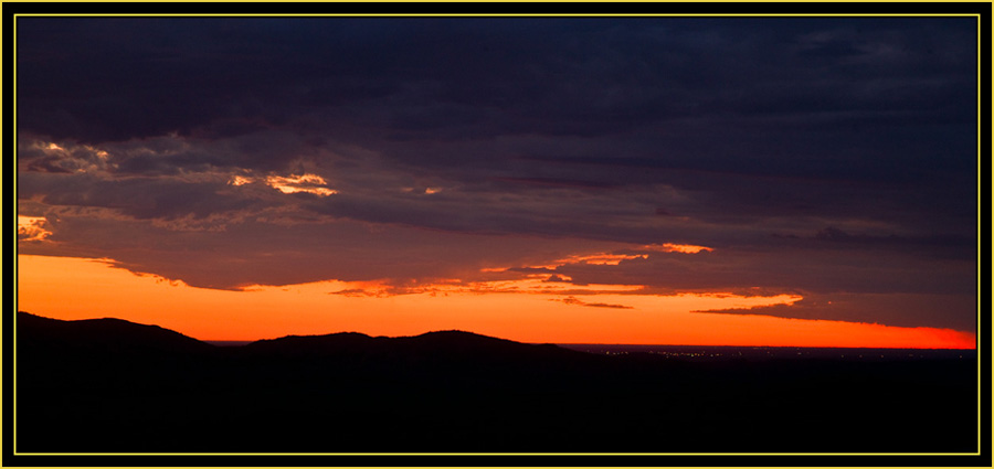 Wichita Mountains at Sunset - Wichita Mountains Wildlife Refuge