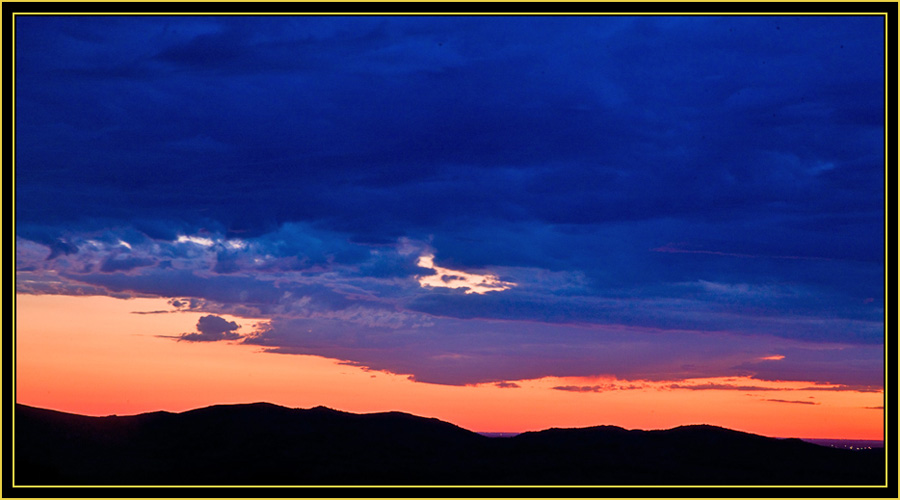 Wichita Mountains at Sunset - Wichita Mountains Wildlife Refuge