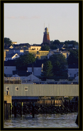 View Towards the Portland Observatory on Munjoy Hill