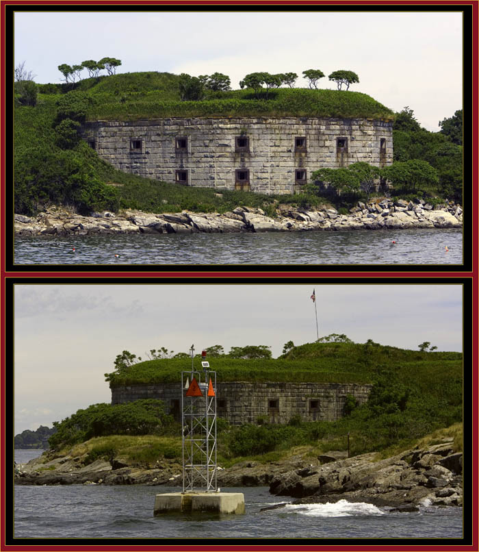 Fort Scammel Views - House Island