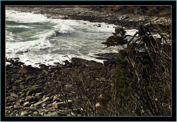 The View Below - Pemaquid Point - Bristol, Maine