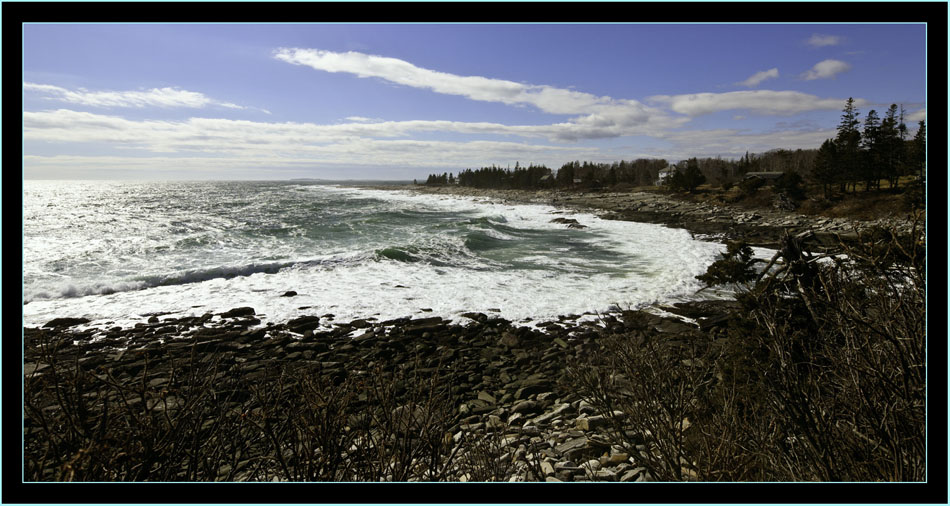 Looking Southwest - Bristol, Maine