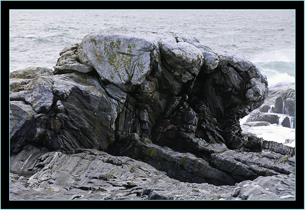 Rock Formation - Pemaquid Point - Bristol, Maine