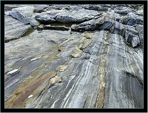 Ledge and Waves - Pemaquid Point - Bristol, Maine