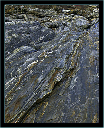 Ledge and Waves - Pemaquid Point - Bristol, Maine