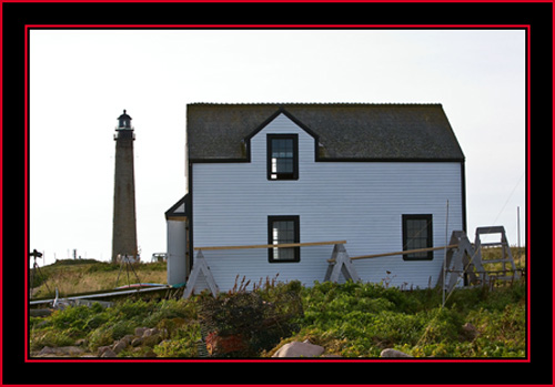 View of the Boathouse, Petit Manan Island - Maine Coastal Islands National Wildlife Refuge