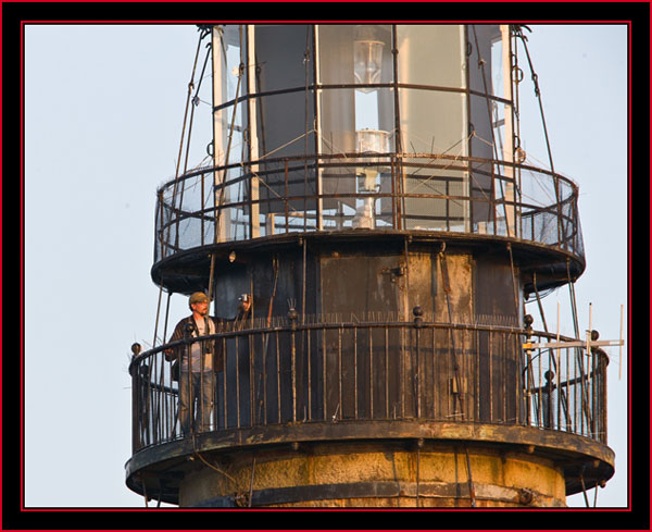 Lighthouse View, Rob Lambert (MDIFW) Exposing a Self-portrait - Petit Manan Island - Maine Coastal Islands National Wildlife Refuge