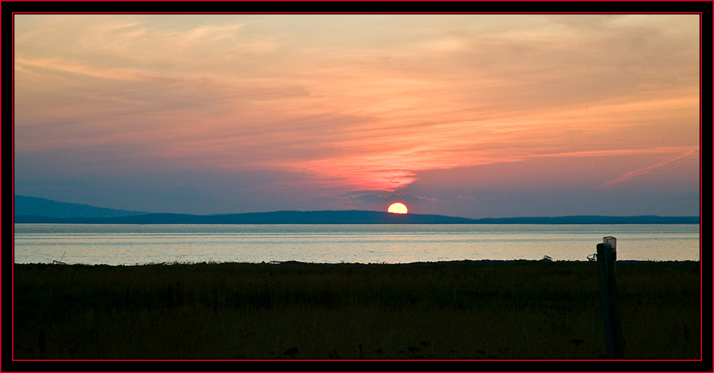 Sunset - Petit Manan Island - Maine Coastal Islands National Wildlife Refuge