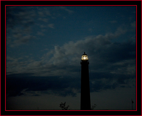 Lighthouse & Cloud Cover - Petit Manan Island - Maine Coastal Islands National Wildlife Refuge